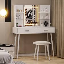 Makeup Vanity Desk Mirror With