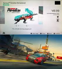 Your main goal will be to complete events and unlock vehicles on your way to upgrading your paradise city. Burnout Paradise Remastered Is Coming To The Nintendo Switch On June 19th Techeblog