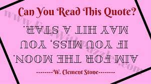 This gives the impression of the letters being flipped 180 degrees. Can You Read This Upside Down Reading Challenge