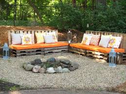You can have any number of chairs, benches or seats around the central fire pit. Beautiful Benches Made Out Of Pallets Pallet Benches Diy Ideas Pinteresting Finds Fire Pit Decor Rustic Fire Pits Fire Pit Party