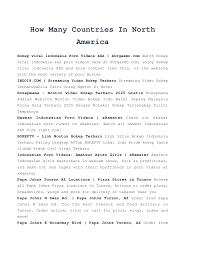 How Many Countries In North America