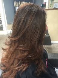 Not only does a layered cut mix things up and refresh your look, but long layered hair also works universally on all hair types and lengths, while creating shape and depth to your style. Soft Ombre Long Bouncy Blow Dry Pretty Hairstyles Cool Hairstyles Braids For Long Hair