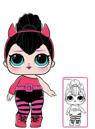 Color Your Favorite Lol Surprise Doll Lol Dolls Doll Drawing Cool Coloring Pages