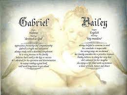 Personalized Two Name Meaning Gift Names With Meaning Boy Name Meanings Meant To Be