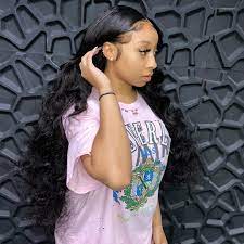 Tiffany On Instagram When Your Edges Are Laid Baby Hairs For Dayssss Lave Frontal Sew In Hair From Hair Laid Hair Color For Black Hair Long Hair Styles