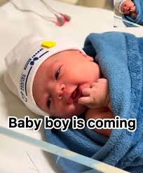Baby boy is coming to decorate your bed congratulations 🎉🎉🎉🎉