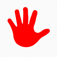Hd Red Baby Left Hand Print Silhouette Png In 2020 Silhouette Png Red Baby Print