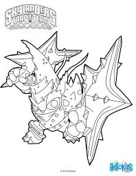 Shroomboom coloring page from skylanders giants coloring pages. Skylanders Trap Team Coloring Pages Lob Star Star Coloring Pages Skylanders Trap Team Coloring Pages