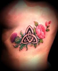 Triquetta Sp Knot Tribal Rose Tattoos Thistle Tattoo Irish Tattoos