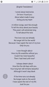 Ya On Twitter Found This Surat Cinta Untuk Starla Lyrics In English Version