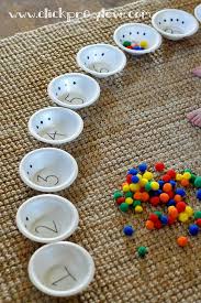 Montessori teachers often use this time to read stories, sing songs, play musical instruments, perform finger plays, and present counting, calendar, nature, and weather activities. Click Pray Love Toddler Activity 5 Counting With Bowls Toddler Activities Montessori Activities Preschool Activities