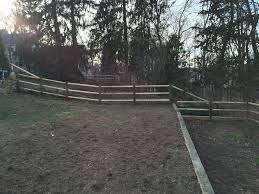 It goes up and over stuff, around stuff, in and out. Post Rail Fensu