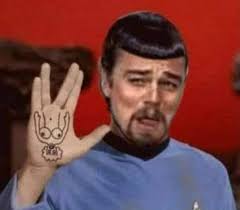 Spock As Calvin Candie Dicaprio Laughing Blank Template Imgflip