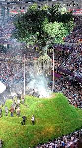 The stadium was also used for the 1964 olympic games in japan, but the stadium itself has undergone many refurbishments to meet all safety needs. London 2012 Olympics Opening Ceremony How They Made Those Magic Moments Daily Mail Online