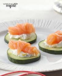 Canapes Au Saumon Fume Qu Est Ce Qui Mijote De Kraft Recipe Smoked Salmon Recipes Appetizer Recipes Recipes