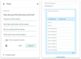 Create a free poll with multiple questions. Survey And Engage Your Students During Live Video Lessons With These Polling Strategies Avid Open Access