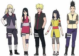Boruto Kids As Teens Naruto Shippuden Anime Naruto Gaiden Inojin