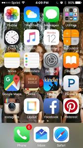 You'll automatically slide to the next screen. Organized Phone Apps Life As Mom