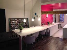 Grande Tablee Dans La Continuite Du Plan De Travail De La Cuisine Maison Idee Deco Loft