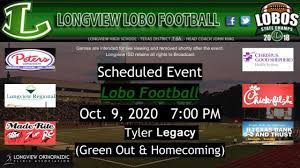 Things to do in longview, washington: Longview Lobos Vs Tyler Legacy Football Youtube
