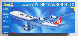 The aircraft then flew to seattle and. Revell 1 144 04885 Boeing 747 8f Cargolux Model Kit