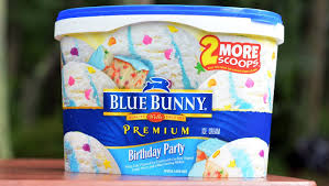 Birthday Cake Flavored Ice Cream Review Blue Bunny Birthday Party Ice Cream Birthday Cake Bunny Birthday Cake Blue Bunny Ice Cream