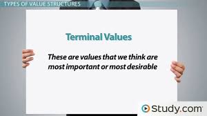 It is unrealistic for anyone to document in detail all of the 2. What Are Values Terminal Instrumental Dominant Cultural Video Lesson Transcript Study Com