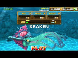 Hungry Shark Evolution Kraken Unlocked New Update All 23 Sharks Hack Gems And Coins Mod Money Apk Youtube Kraken Shark Shark Games