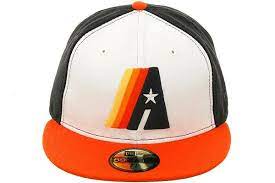Houston Astros Rl2 Concept Fitted Hat By New Era White Navy Orange Fitted Hats Hats New Era