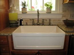 farmhouse sink kitchen