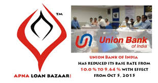 Union Bank Of India Reduced Its Base Rate By 0 35 Points To 9 65 From 10 0 All Home Loans Mortgage Loans Business Loans Loan Union Bank Mortgage Loans