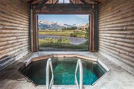 How Can You Go Wrong With A Nice Relaxing Soak In A Private Hot Springs Listening To Valley Creek Flow By And O Hot Springs Idaho Hot Springs Mountain Village