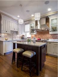decorology houzz kitchen brick
