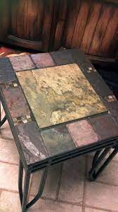 Please input a valid price. Slate Tiled End Tables Tile Top Tables End Tables Coffee Table