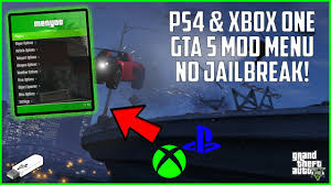 Whether you're playing grand theft auto 5 on ps3, playstation ps4, xbox or pc, you can buy a. Gta 5 Online Safe Usb Mod Menu For Ps4 Xbox Money Rp No Jailbreak Download Youtube