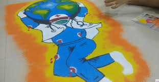 Corona Fighter S Thank You Rangoli Designs Fighter Corona