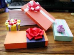 Decide how deep the box will be (the other dimension of the square or rectangle). Quick Easy Index Card Boxes Card Box Making Gift Boxes Index Cards