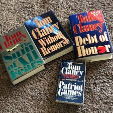 While on vacation in barcelona, jack ryan, jr. Other 4 Tom Clancy Books Poshmark