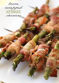 Grilled Bacon Wrapped Asparagus Safari Skewers Lil Luna Recipe Skewer Recipes Bacon Wrapped Asparagus Appetizer Recipes