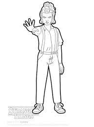 Stranger things coloring pages steve. Coloring Sheet Printable Stranger Things Coloring Pages Novocom Top