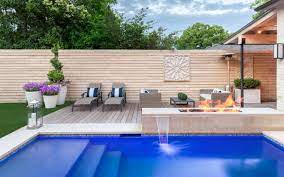 Desain air mancur dan air terjun kolam renang. Air Mancur Kolam Renang California Modern Modern Contemporary Homes Home