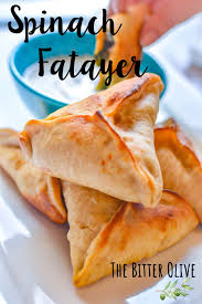 Fatayer Sabanekh Spinach Pastries The Bitter Olive Recipe Lebanese Recipes Syrian Food Middle Eastern Recipes Arabic Food