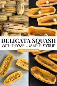 Roasted Delicata Squash With Maple Syrup Recipe Fall Recipes Healthy Delicata Squash Recipe Recipes