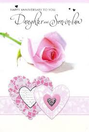 Happy anniversary wishes for daughter and son in law. Daughter And Son In Law Wedding Anniversary Cards Anniversary Poems Happy Anniversary Poems Wedding Anniversary Cards