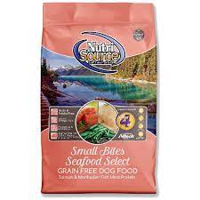 Nutrisource Dog Dry Seafood Select Small Bite Grain Free Salmon 15 Lb Pets Plus