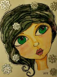 Hi friends, I want to share with you all this watercolor collage I created  by observing a similar painting to celebrate the season. I hope you enJOY  it ❄️🎄 For more of