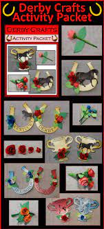 Derby Crafts This Activity Packet Provides A Multitude Of Creative Ways For Your Students To Celebrate The Festivi Long Stem Roses Grow Rose From Stem Crafts