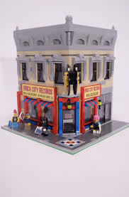 Brick City Records Lego House Lego Modular Amazing Lego Creations