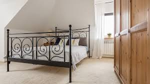 Dico, metallbett anita, 90×210 cm, 010 schwarz glänzend, dicodico. Filigrane Metallbetten Zuhause Bei Sam