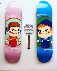 Maybe you would like to learn more about one of these? Melissanorthway On Twitter Feel In Love With These Skatedecks Created By Jeremy Klein We Found In Little Tokyo Pekochan Skateboards Skateboarding Decks Anime Littletokyo Https T Co Mlbc2cqywy